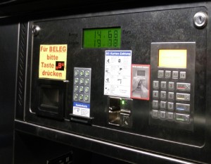 Autogas Tanksäule